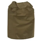 brown oxford fabric pet clothes polarfleece pet winter dog coat