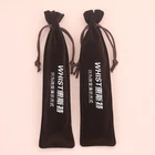 Dropper bottle packing drawstring velvet pen pouch bags