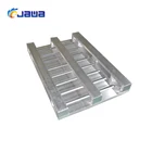 Warehouse storage steel reinforced Aluminium alloy pallet