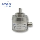 AYAN ssi multiturn absolute encoder is made of stainless steel material,