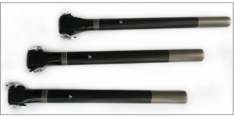 New Full carbon fiber bicycle seatpost seat tube MTB road mountain bike seat post 27.2 / 30.8 / 31.6 * 400mm