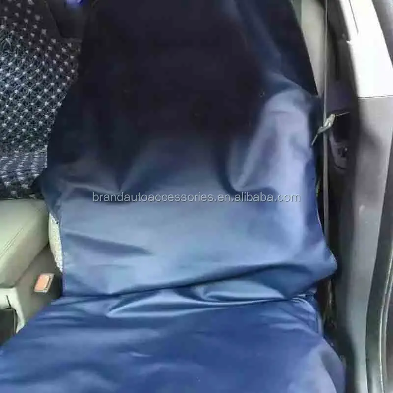 craft man using car seat covers