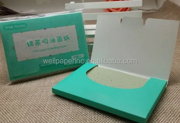 blotting paper/oil absorbing tissues