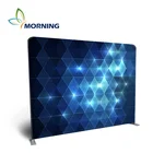 Show Fabric Display Backdrop Wall Custom Trade Show Backdrop Wall Exhibition Tension Fabric Display Pillow Case Backdrop