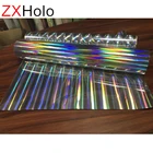 Gift wrap multilayer cross laminated rainbow holographic film