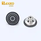 High quality eco friendly metal round shank jeans button for jacket