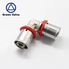 High Quality water supply plumbing press fitting ALPEX pipe brass fitting for water and gas