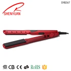 professional ceramic courmaline ionic flat iron /hair straightener with titanium plate temperature control