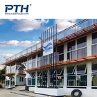 China Luxury 2 story container house for hotel school/prefab container home