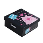 foldable multipurpose storage clothes packaging cardboard box supplier