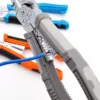 K-Master CRV 8" muti function cable cutter wire cutting pliers for 0.75-4mm wire stripping cutting crimping 10-20AWG