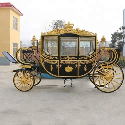 رويال الصين الصانع الزفاف عربة حصان سندريلا للبيع