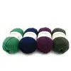 Charmkey brand Space dyed soft feeling colorful pompon fancy yarn for knitting sweater