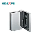 brass shower glass door hinge with auto closing function