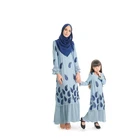 2019 High Quality Chiffon Abaya Parent-Child Wear Islamic Women's Dress Modern Wholesale