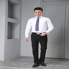 Hot Stylish Long Sleeve Men's Casual Slim Fit Top Suit Dress Shirts