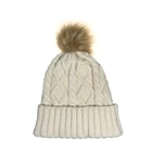 The latest ladies and children's winter warm knit hat cute girl winter hat