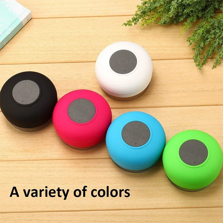 Mini Wireless Waterproof Speaker With Silicone Suction Cup For Handsfree Call - ANKUX.COM