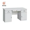customised single person office desk for work closed computer table 2 drawer 2 door desk for use