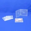 Factory Price dvd packaging case cheap 5mm Clear PP single cd box