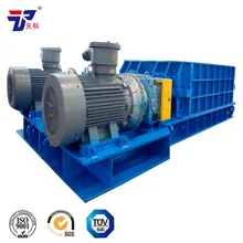 China top quality AC motor double roller crusher for cement plant raw material crushing