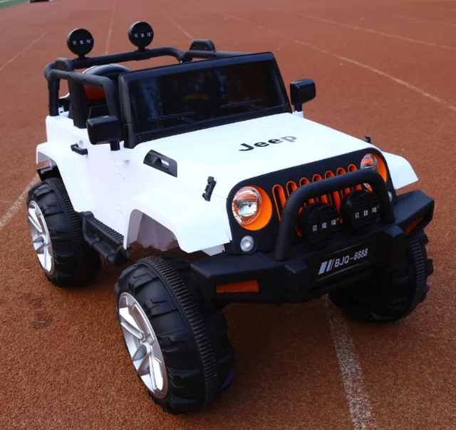 Battery operated kid electric toy jeep car