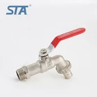 STA.2001 China Faucet Factory 2020 New Products Washing Machine Water Taps Garden Polished Brass Ball Bibcock