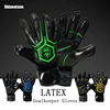 Football gloves customized high quality goalkeeper gloves with finger protectors