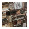 Tiles slabs petrified wood agate price countertop brown fossil stone