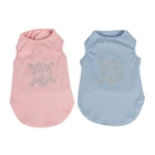 Petstar China Suppliers Diy Dog Clothes Small Pet Apparel Dog T-Shirt Hand Made Dog Clothes Summer