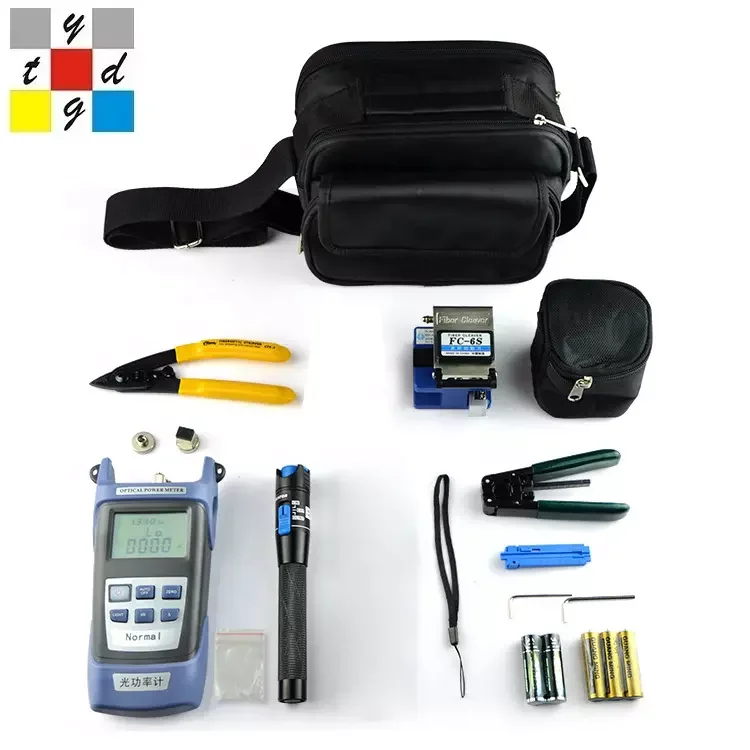 Yatai Brand Network Equipment Fiber Ftth Optic Cable Jointing Tool Kit