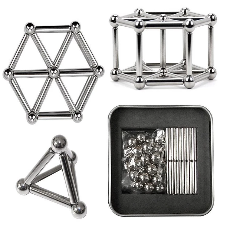 magnetic ball and rod toy