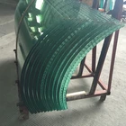 Wholesale 4mm 5mm 6mm 8mm Bent Glass Curved Tempered Glass for Building