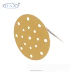 hook and loop abrasive gold sanding discs