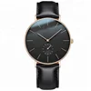 New Arrival Premium Rose Gold Plated Watches Stainless Steel Case Back Watch Supplier China Ultra Thin Watch