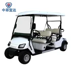 Zhongyi Brand electric 4 seater golf cart for tourist use