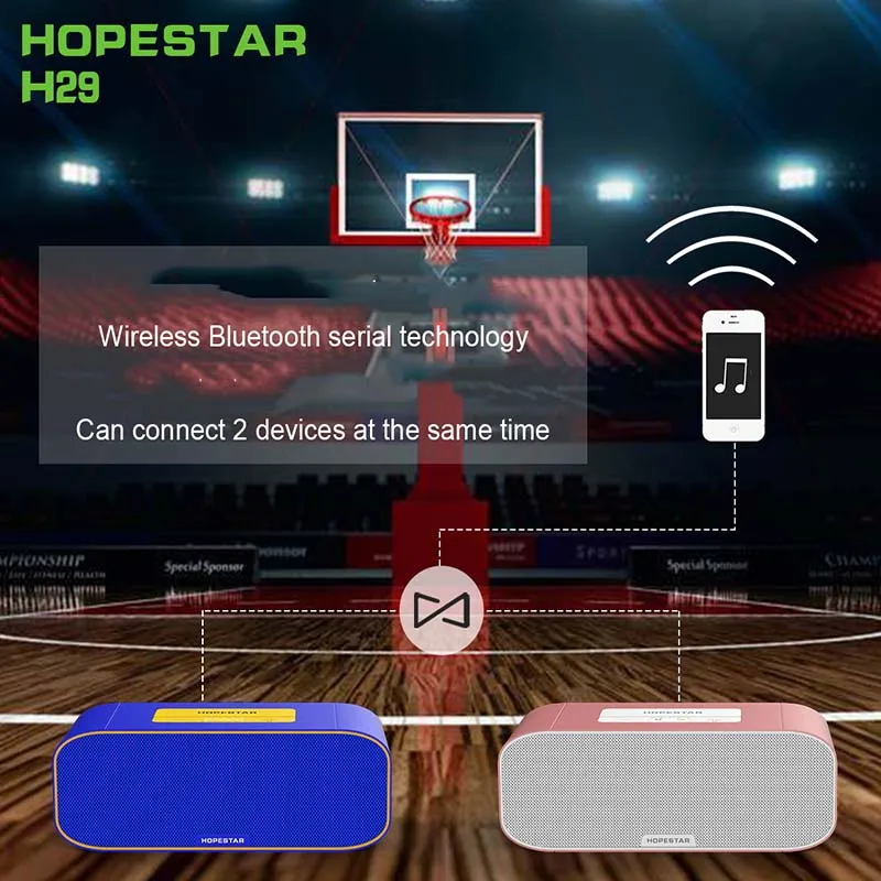 Wireless Round Bluetooth Speaker IPX6 waterproof Outdoor Speakers Subwoofer super Bass Stereo Music Effect Power Bank - ANKUX.COM