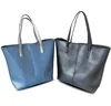Fashion PU Silver Printing Tote Bag Women Handbag
