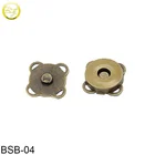 Wholesale bag hardware metal magnetic snap button for purse and bag