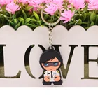 Custom made keychain soft 3D rubber PVC key chain