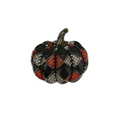 Happy Halloween Pumpkin Brooch pin in Zin Alloy For Thanksgiving