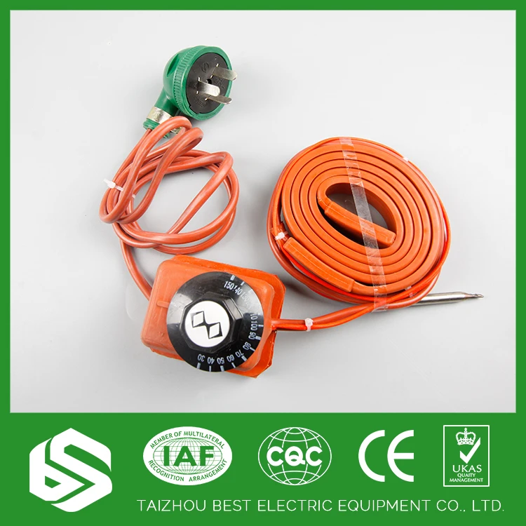 Thin Film Heating Element Waterproof Silicone Rubber Heater Mat 12v 24v