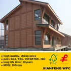 Weather Resistance Exterior Decorative Boards WPC Wall Cladding Panel Wood Plastic Composite Tiles