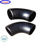 Sfenry ANSI B16.9 LR BW ASTM A234 GR.WPB SCH40 Butt Weld 90 Degree Carbon Steel Elbow