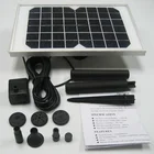 Long Life Low Noise 12V DC Brushless Solar Heating System Pump, Water Submersible Fountain Pump for Irrigation