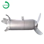 Cast iron and S.S. 304/316L Industrial stainless steel submersible mixer