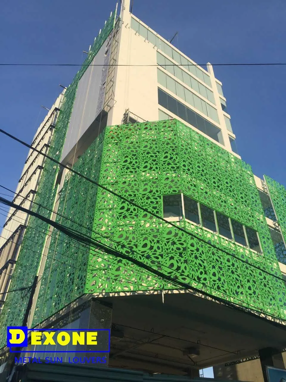Prefabricated perforated metal architectural screens & Metal wall panel