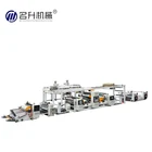 High Quality Bopp Paper Linen Non-woven Fabric Laminating Machine