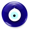 EVIL EYE 1 PCS 19.5*19.5cm GlassTurkish extra large pendant Blue eye interior with petal shape charm EY5124