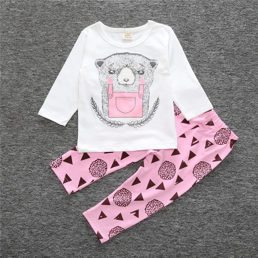 Moda niños ropa de dormir trajes para bebé niñas Hecho en Turquía envío